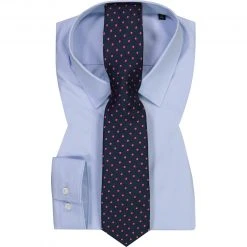 Boss/Ascot Kombi 50402387/455+1190013/6 Hemd mit Krawatte, Hellblau