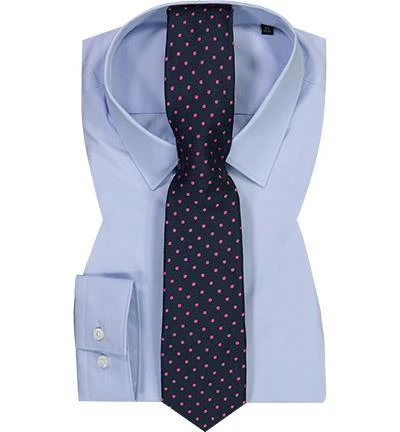 Boss/Ascot Kombi 50402387/455+1190013/6 Hemd mit Krawatte, Hellblau 2 Boss/Ascot Kombi 50402387/455+1190013/6 Hemd mit Krawatte, Hellblau – Bild 2