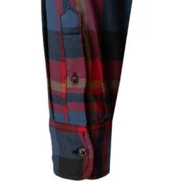 MUSTANG Hemd 1011834/12182 Regular Fit, Baumwolle, Dunkelrot kariert, Dunkelrot -hemdenverkauf 382691 norm4