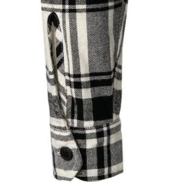 JOOP! Overshirt Haper-W 30030428/105 Baumwolle, Schwarz-weiß kariert, Weiß-schwarz -hemdenverkauf 382748 norm4