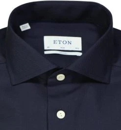 ETON Hemd 1000/02357/78 Slim Fit, Merinowolle, Tintenblau -hemdenverkauf 382851 norm2