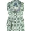 OLYMP Casual Modern Fit 4082/14/45 Hemd, Baumwolle, Lindgrün gemustert, Lindgrün