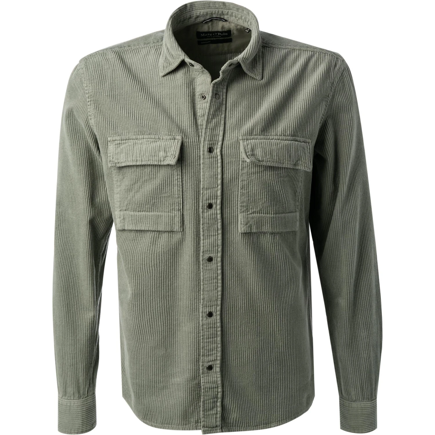 Marc O'Polo Overshirt 220 7222 42212/445 Cord, Salbei 1 Marc O'Polo Overshirt 220 7222 42212/445 Cord, Salbei