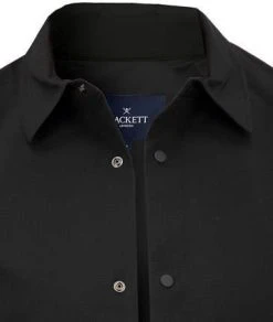 HACKETT Overshirt HM308969/999 Mikrofaser wasserdicht, Schwarz -hemdenverkauf 382968 norm2