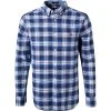 Gant Hemd 3019270/436 Regular Fit, Baumwolle, Blau-weiß kariert, Blau-weiß