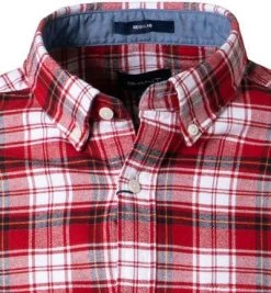 Gant Hemd 3019270/630 Regular Fit, Baumwolle, Rot-weiß kariert, Rot-weiß -hemdenverkauf 383063 norm2