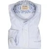 FIL NOIR Hemd Santino 51614/62 Shaped Fit, Baumwolle CO2-Neutral, Hellblau gestreift, Hellblau