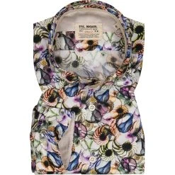 FIL NOIR Hemd Treviso 51617/01 Shaped Fit, Baumwolle CO2-Neutral, Multicolour