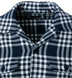 CINQUE Overshirt Cistorm 9036-8348/68 Baumwolle, Navy-wollweiß kariert, Navy-weiß -hemdenverkauf 383447 norm2