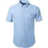 Polo Ralph Lauren Hemd 710787736/001 Kurzarmhemd, Slim Fit, Baumwolle, Hellblau, Blau