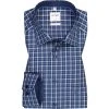 OLYMP Luxor Comfort Fit 1040/14/18 Hemd, Baumwolle, Blau kariert, Marine