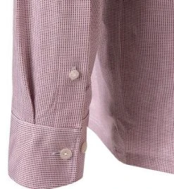 OLYMP Luxor Modern Fit 1210/14/35 Hemd, Jersey geruchshemmend, Rot gemustert, Rot -hemdenverkauf 383507 norm3