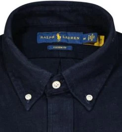 Polo Ralph Lauren Hemd 710853372/003 Custom Fit, Baumwolle, Navy -hemdenverkauf 383605 norm2