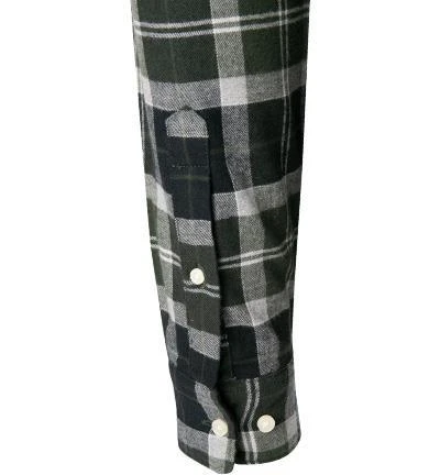 Barbour Hemd Rasay Tlrd pine MSH5065TN82 Tailored Fit, Baumwolle, Tannengrün kariert 4 Barbour Hemd Rasay Tlrd pine MSH5065TN82 Tailored Fit, Baumwolle, Tannengrün kariert – Bild 4