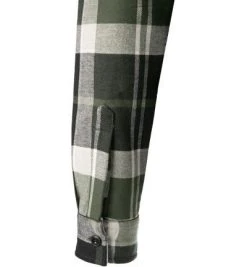 Barbour Overshirt Cannich pine MOS0117TN82 Baumwolle, Dunkelgrün-schwarz kariert -hemdenverkauf 383625 norm3