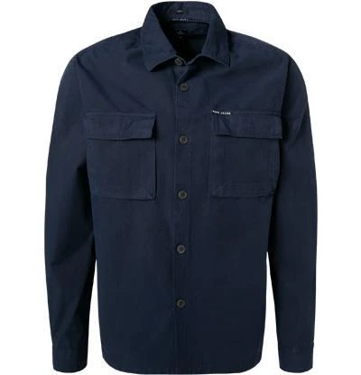 Pepe Jeans Hemd Phil PM307318/594 Casual Fit, Baumwolle, Nachtblau, Nachblau 2 Pepe Jeans Hemd Phil PM307318/594 Casual Fit, Baumwolle, Nachtblau, Nachblau – Bild 2
