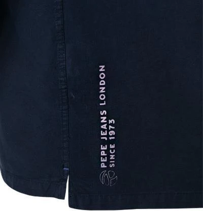 Pepe Jeans Hemd Phil PM307318/594 Casual Fit, Baumwolle, Nachtblau, Nachblau 4 Pepe Jeans Hemd Phil PM307318/594 Casual Fit, Baumwolle, Nachtblau, Nachblau – Bild 4