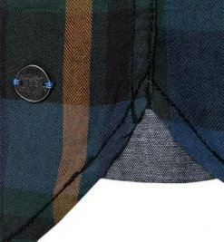 MUSTANG Hemd 1011834/12181 Regular Fit, Baumwolle, Dunkelgrün kariert, Dunkelgrün -hemdenverkauf 383707 norm3