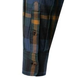 MUSTANG Hemd 1011834/12181 Regular Fit, Baumwolle, Dunkelgrün kariert, Dunkelgrün -hemdenverkauf 383707 norm4