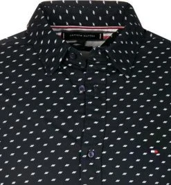 Tommy Hilfiger Hemd MW0MW21607/0GY Slim Fit, Baumwolle, Nachtblau -hemdenverkauf 383940 norm2