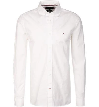 Tommy Hilfiger Hemd MW0MW21584/YCF Regular Fit, Bio Baumwolle, Weiß 2 Tommy Hilfiger Hemd MW0MW21584/YCF Regular Fit, Bio Baumwolle, Weiß – Bild 2