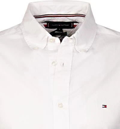 Tommy Hilfiger Hemd MW0MW21584/YCF Regular Fit, Bio Baumwolle, Weiß 3 Tommy Hilfiger Hemd MW0MW21584/YCF Regular Fit, Bio Baumwolle, Weiß – Bild 3