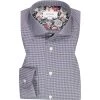 ETON Hemd 1000/03164/79 Contemporary Fit, Baumwolle, Schwarz-weiß kariert, Schwarz-weiß
