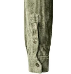 American Vintage Overshirt MPADO06A/bambou Cord, Bambusgrün -hemdenverkauf 384024 norm3