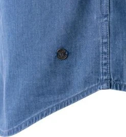 MUSTANG Hemd 1011841/500 Jeanshemd, Slim Fit, Baumwolle, Blau , Blau -hemdenverkauf 384071 norm4