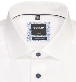 OLYMP Luxor Modern Fit 1342/14/00 Hemd, Baumwolle, Weiß -hemdenverkauf 384080 norm2