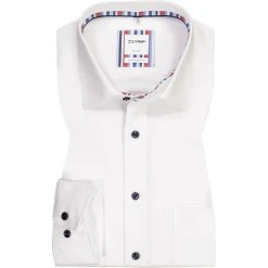 OLYMP Luxor Comfort Fit 1134/14/00 Hemd, Baumwolle, Weiß