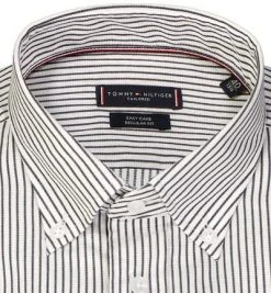 Tommy Hilfiger Hemd MW0MW22511/OGJ Regular Fit, Bio Baumwolle, Weiß-schwarz gestreift, Weiß-schwarz 6 Tommy Hilfiger Hemd MW0MW22511/OGJ Regular Fit, Bio Baumwolle, Weiß-schwarz gestreift, Weiß-schwarz -hemdenverkauf 384101 norm2