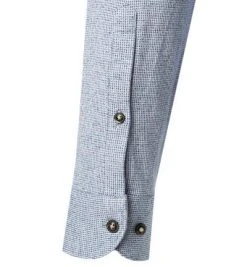 OLYMP Casual Level Five Body Fit 3220/14/11 Hemd, Jersey, Bleu meliert, Bleu -hemdenverkauf 384174 norm3