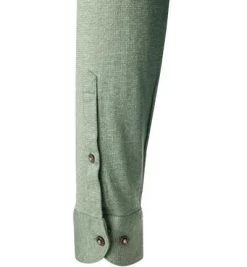 OLYMP Casual Level Five Body Fit 3220/14/45 Hemd, Jersey, Grün meliert , Grün -hemdenverkauf 384177 norm3