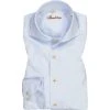 Stenströms Hemd 774221/1610/102 Slimline, Twill, Hellblau-weiß gestreift, Hellblau-weiß