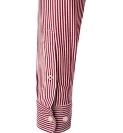 Tommy Hilfiger Hemd MW0MW23790/0EV Slim Fit, Jersey, Dunkelrot-weiß gestreift, Dunkelrot-weiß -hemdenverkauf 384308 norm3