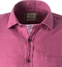 OLYMP Casual Level Five Body Fit 3210/14/35 Hemd, Reines Leinen, Fuchsia, Rot -hemdenverkauf 384381 norm2