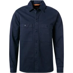 BOSS Overshirt Locky 50467447/404 Baumwolle, Nachtblau