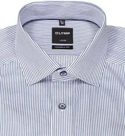 OLYMP Luxor Modern Fit 1280/14/18 Hemd, Baumwolle, Marineblau gestreift, Marine 6 OLYMP Luxor Modern Fit 1280/14/18 Hemd, Baumwolle, Marineblau gestreift, Marine -hemdenverkauf 384427 norm2