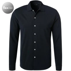 Marc O'Polo Hemd M21 2047 55024/898 Jersey-Piqué, Navy