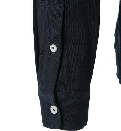 Marc O'Polo Hemd M21 2047 55024/898 Jersey-Piqué, Navy 4 Marc O'Polo Hemd M21 2047 55024/898 Jersey-Piqué, Navy – Bild 4