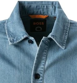 BOSS Jeanshemd Locky 50467436/405 Baumwolle, Dunkelblau -hemdenverkauf 384482 norm2