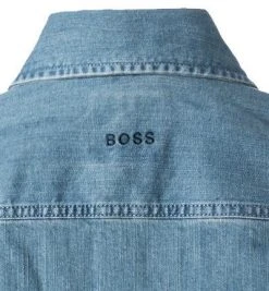 BOSS Jeanshemd Locky 50467436/405 Baumwolle, Dunkelblau -hemdenverkauf 384482 norm4