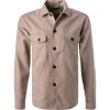 ETON Overshirt 1000/02675/32 Baumwolle, Sand meliert, Sand