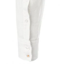 BOSS Hemd Relegant 50467317/100 Regular Fit, Reines Leinen, Weiß -hemdenverkauf 384639 norm4