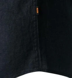 BOSS Hemd Relegant 50467317/404 Regular Fit, Reines Leinen, Dunkelblau -hemdenverkauf 384640 norm3