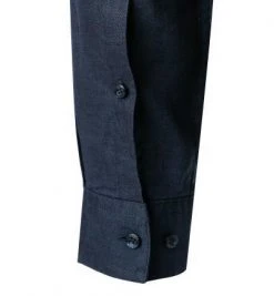 HUGO Hemd Elvorini 50450761/405 Extra Slim Fit, Reines Leinen, Dunkelblau 8 HUGO Hemd Elvorini 50450761/405 Extra Slim Fit, Reines Leinen, Dunkelblau -hemdenverkauf 384643 norm3