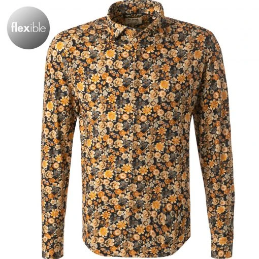 FIL NOIR Hemd Angelo 60200/00 Shaped Fit, Baumwolle CO2-Neutral, Weiß-blau gemustert, Weiß-blau 6 FIL NOIR Hemd Angelo 60200/00 Shaped Fit, Baumwolle CO2-Neutral, Weiß-blau gemustert, Weiß-blau -hemdenverkauf 384706 master