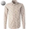 FIL NOIR Hemd Treviso 51622/00 Shaped Fit, Baumwolle CO2-Neutral, Multicolour gemustert, Multicolor