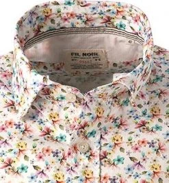 FIL NOIR Hemd Treviso 51622/00 Shaped Fit, Baumwolle CO2-Neutral, Multicolour gemustert, Multicolor -hemdenverkauf 384709 norm2